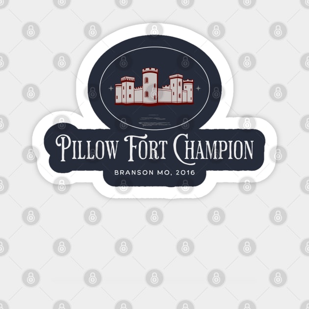 Pillow Fort Champion Sticker by Farm Road Mercantile 